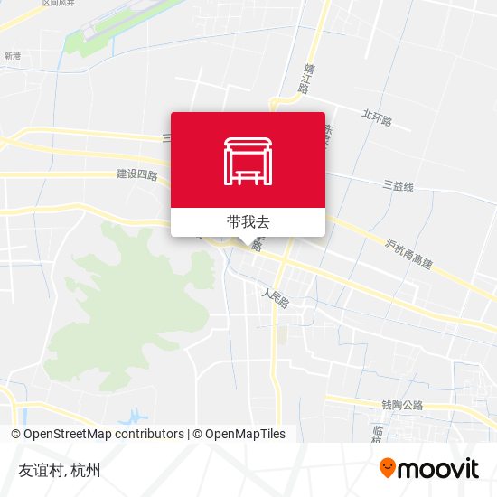 友谊村地图