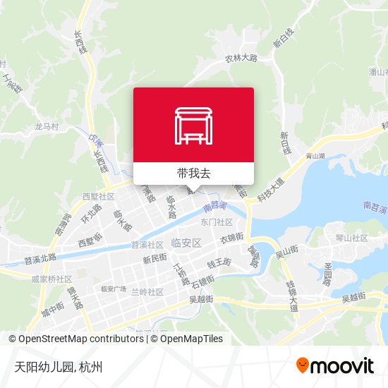 天阳幼儿园地图