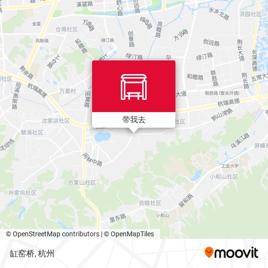 缸窑桥地图