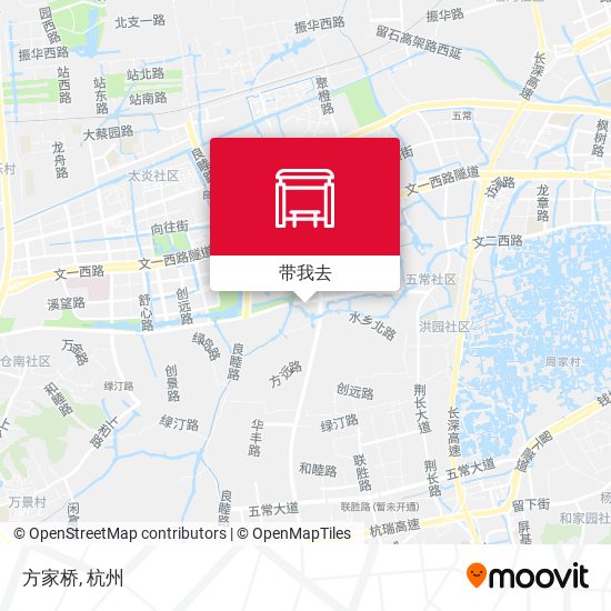 方家桥地图
