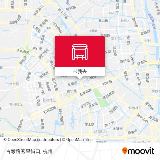 古墩路秀里街口地图