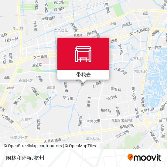 闲林和睦桥地图