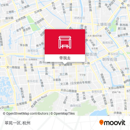 翠苑一区地图