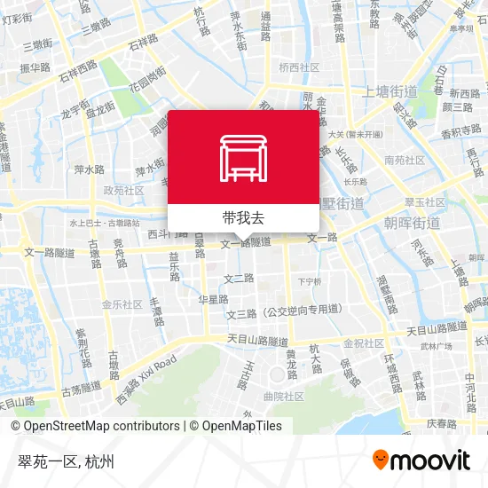 翠苑一区地图