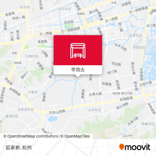 茹家桥地图