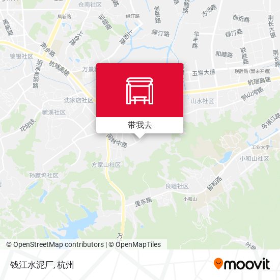 钱江水泥厂地图