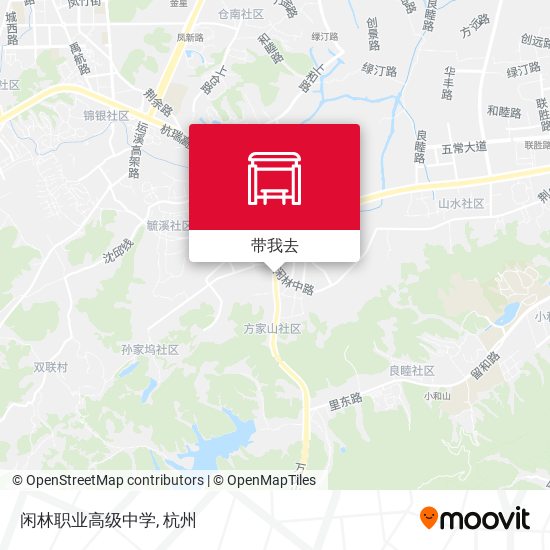 闲林职业高级中学地图