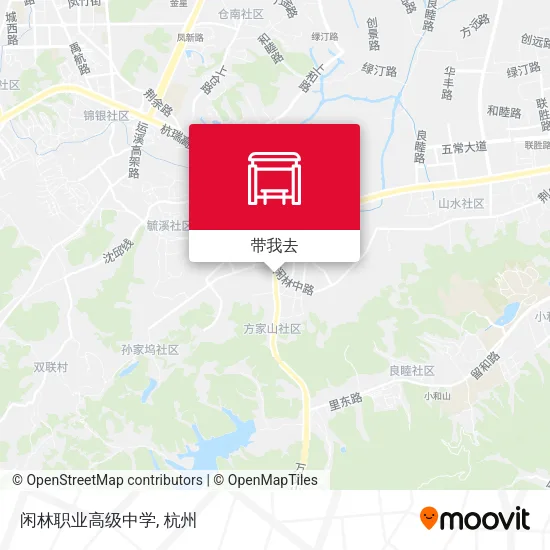 闲林职业高级中学地图