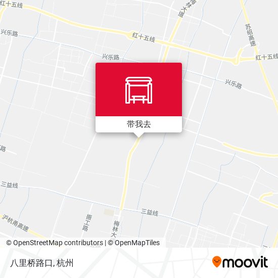 八里桥路口地图
