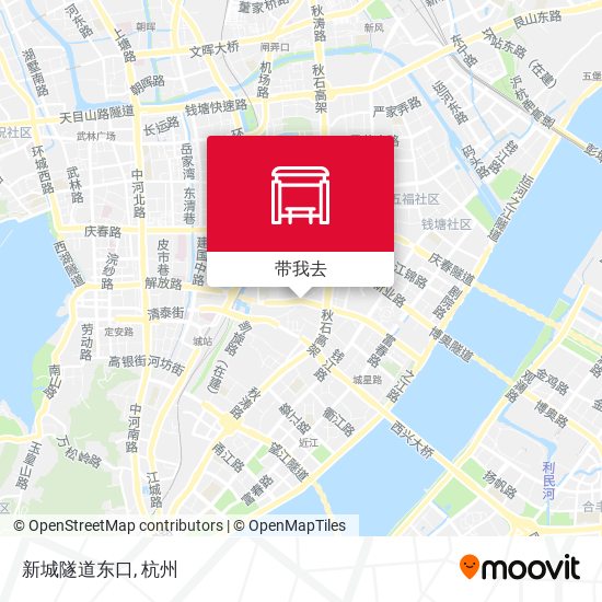 新城隧道东口地图