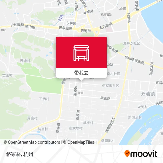 骆家桥地图