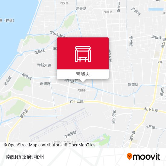 南阳镇政府地图