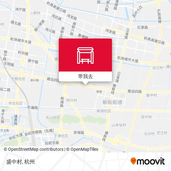 盛中村地图