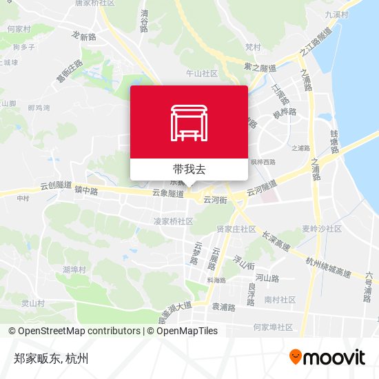 郑家畈东地图