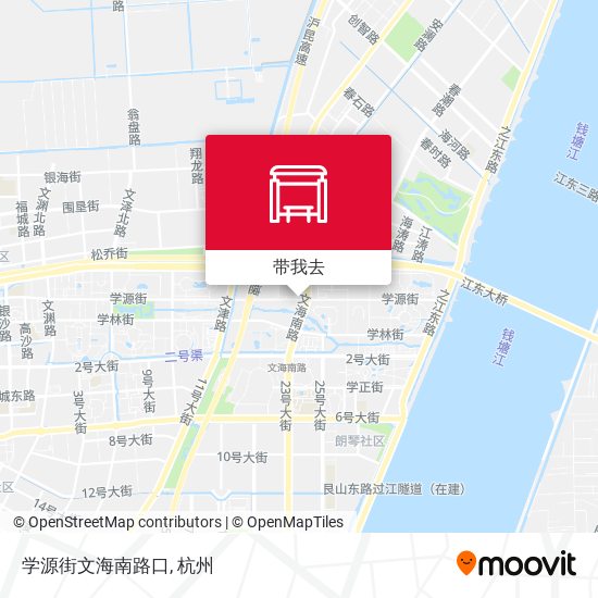 学源街文海南路口地图