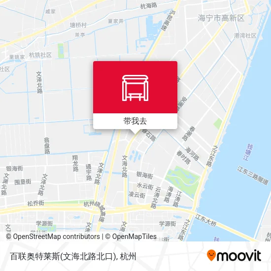 百联奥特莱斯(文海北路北口)地图