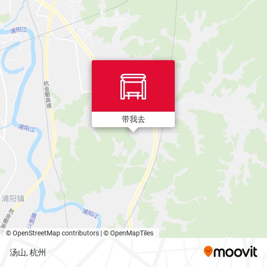 汤山地图