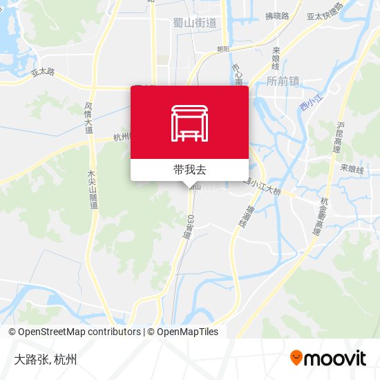 大路张地图