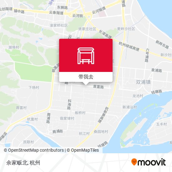 余家畈北地图