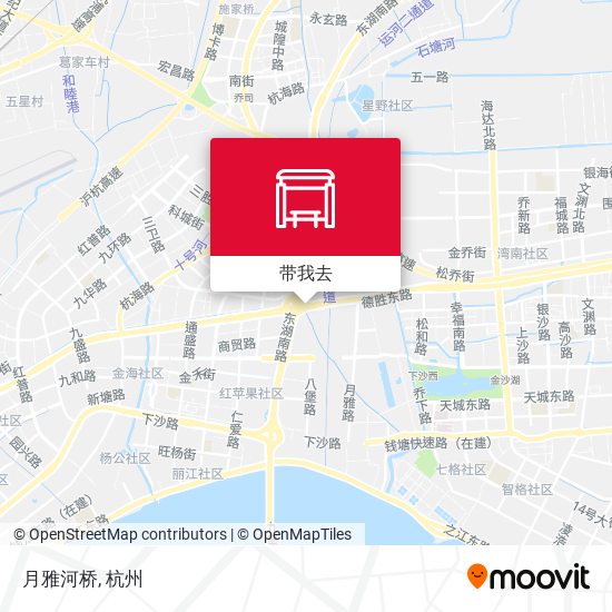 月雅河桥地图