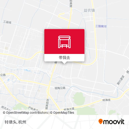 转塘头地图