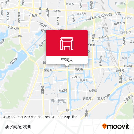 潘水南苑地图