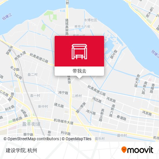 建设学院地图