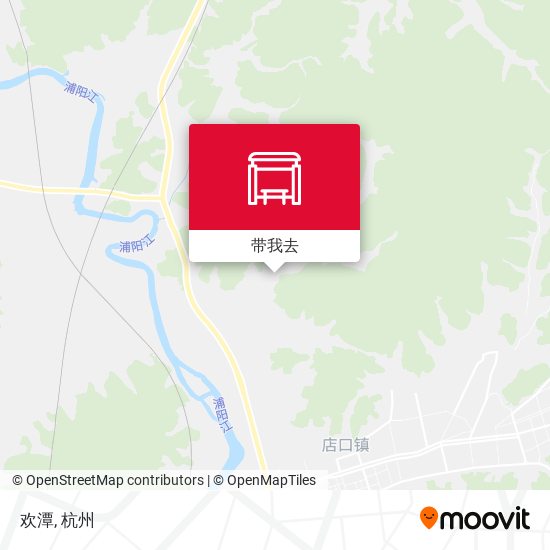 欢潭地图