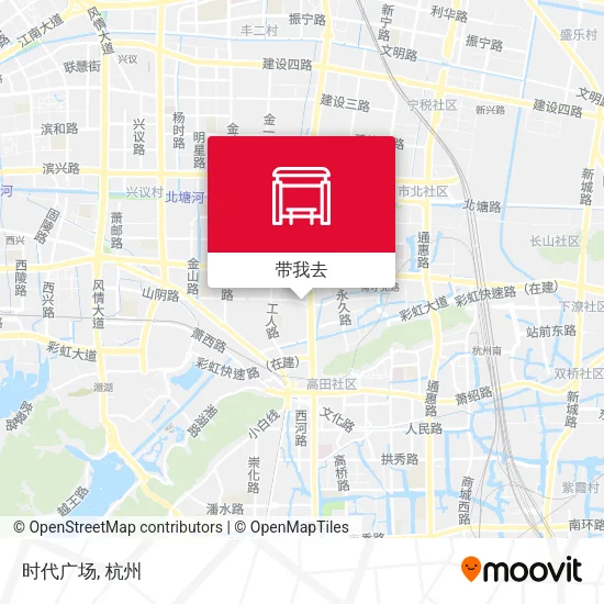 时代广场地图