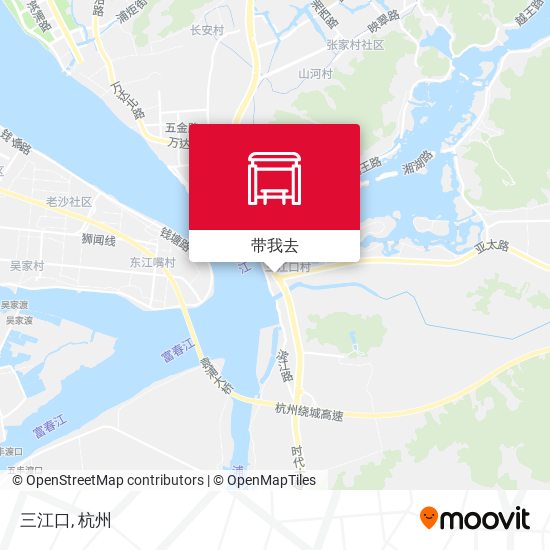 三江口地图