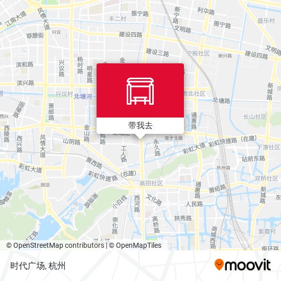时代广场地图