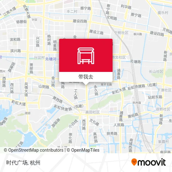 时代广场地图