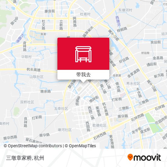 三墩章家桥地图