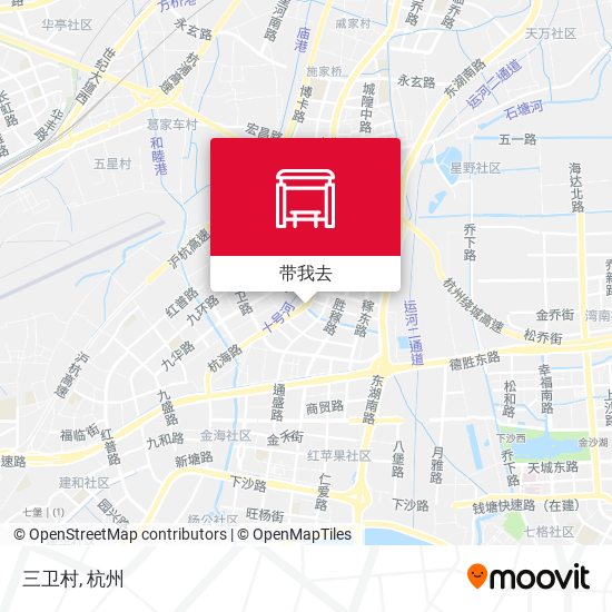 三卫村地图