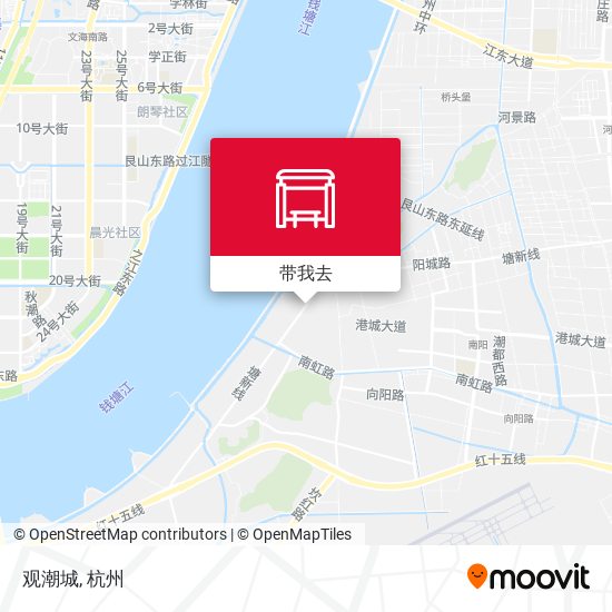 观潮城地图