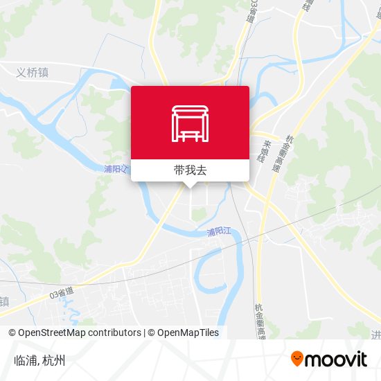 临浦地图