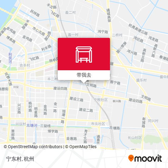 宁东村地图