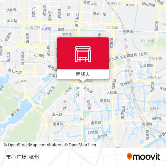 市心广场地图