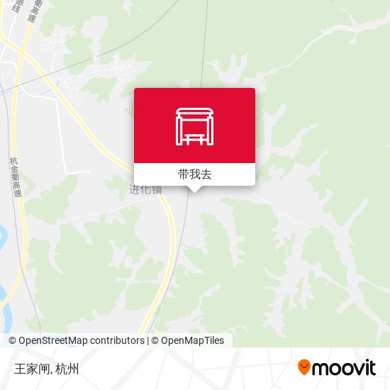 王家闸地图