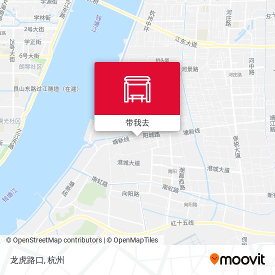 龙虎路口地图