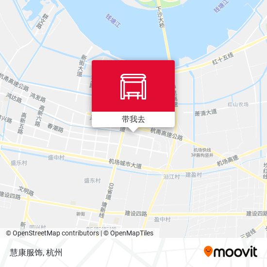慧康服饰地图