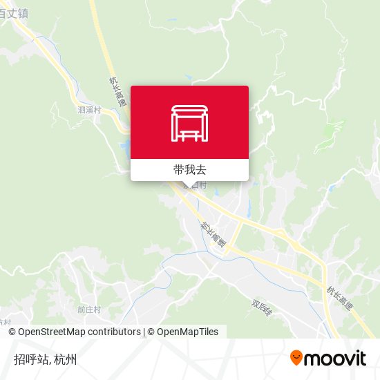 招呼站地图