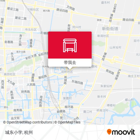 城东小学地图