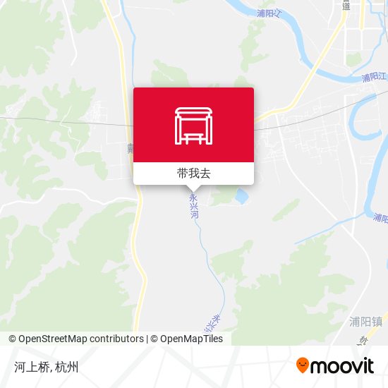 河上桥地图