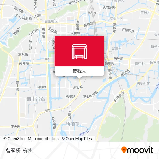 曾家桥地图