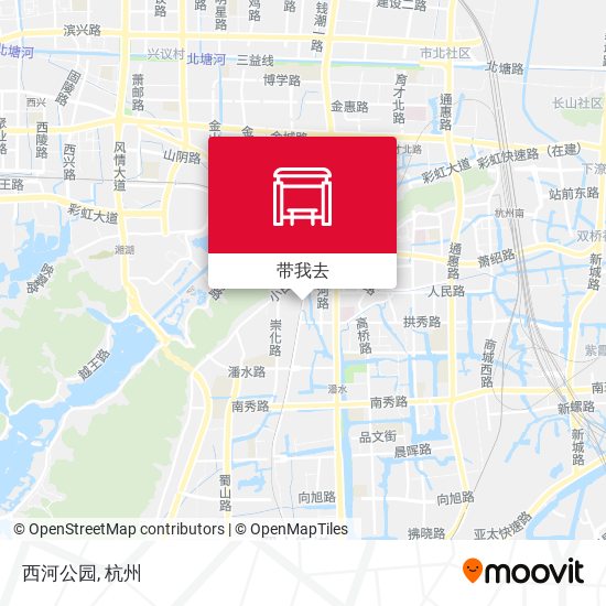 西河公园地图