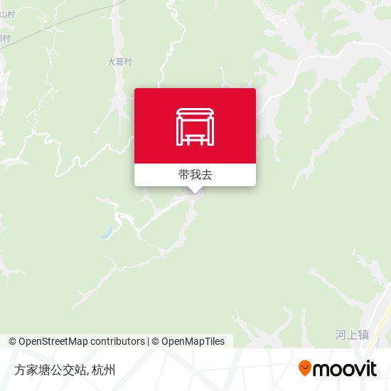 方家塘公交站地图