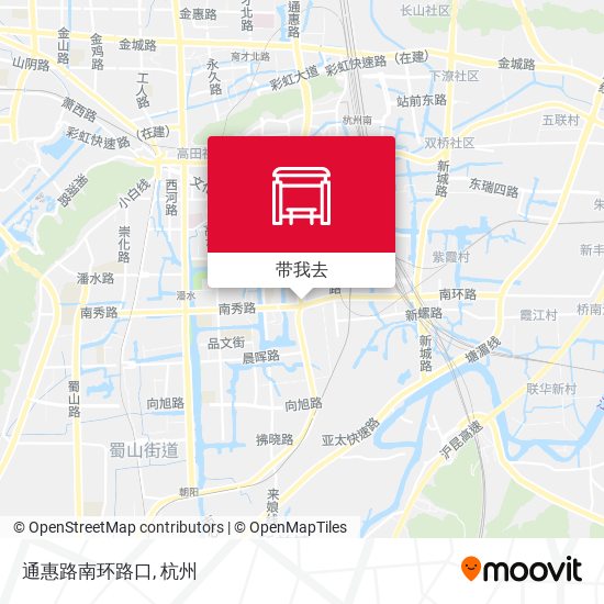 通惠路南环路口地图