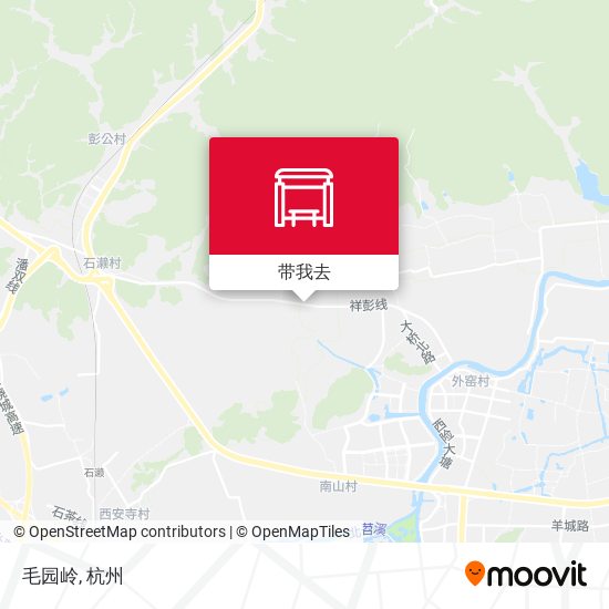 毛园岭地图