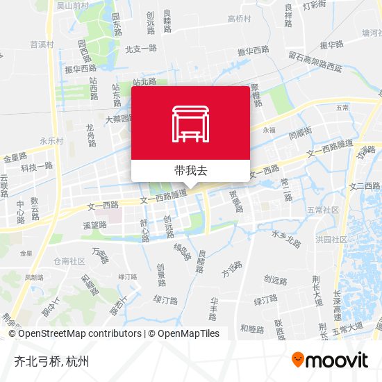齐北弓桥地图